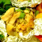 Snapper Packets Stuffed With Shrimp